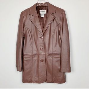 Vintage | Wilson Leather Genuine Brown Jacket S